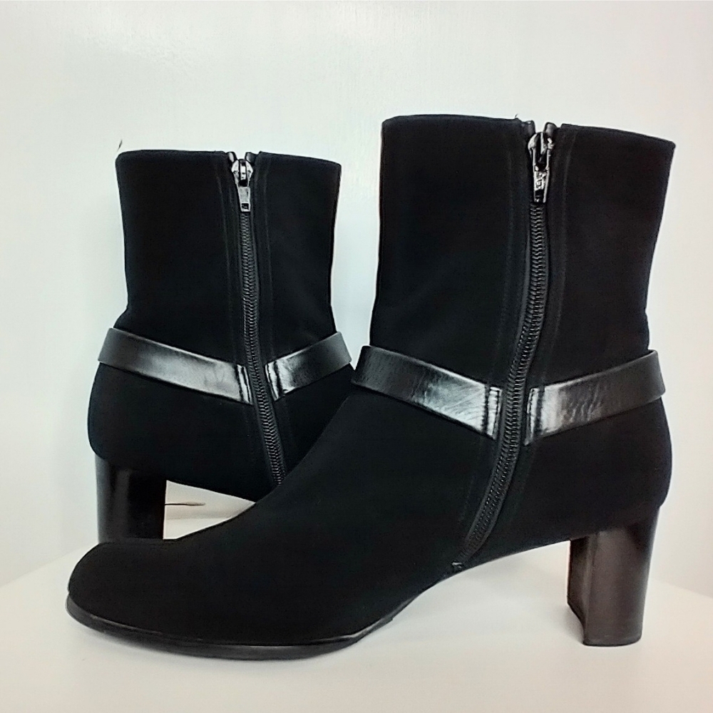 Stuart Weitzman Gortex Harness Booties - image 5